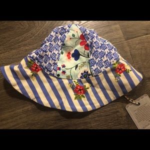 Matilda Jane reversible sun hat NWT 12/18 mo